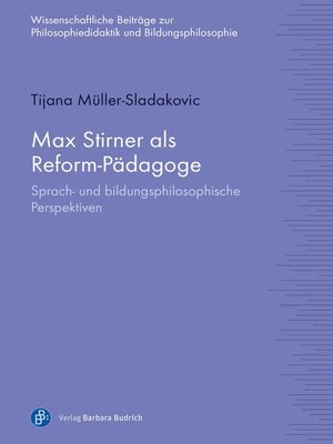cover image of Max Stirner als Reform-Pädagoge